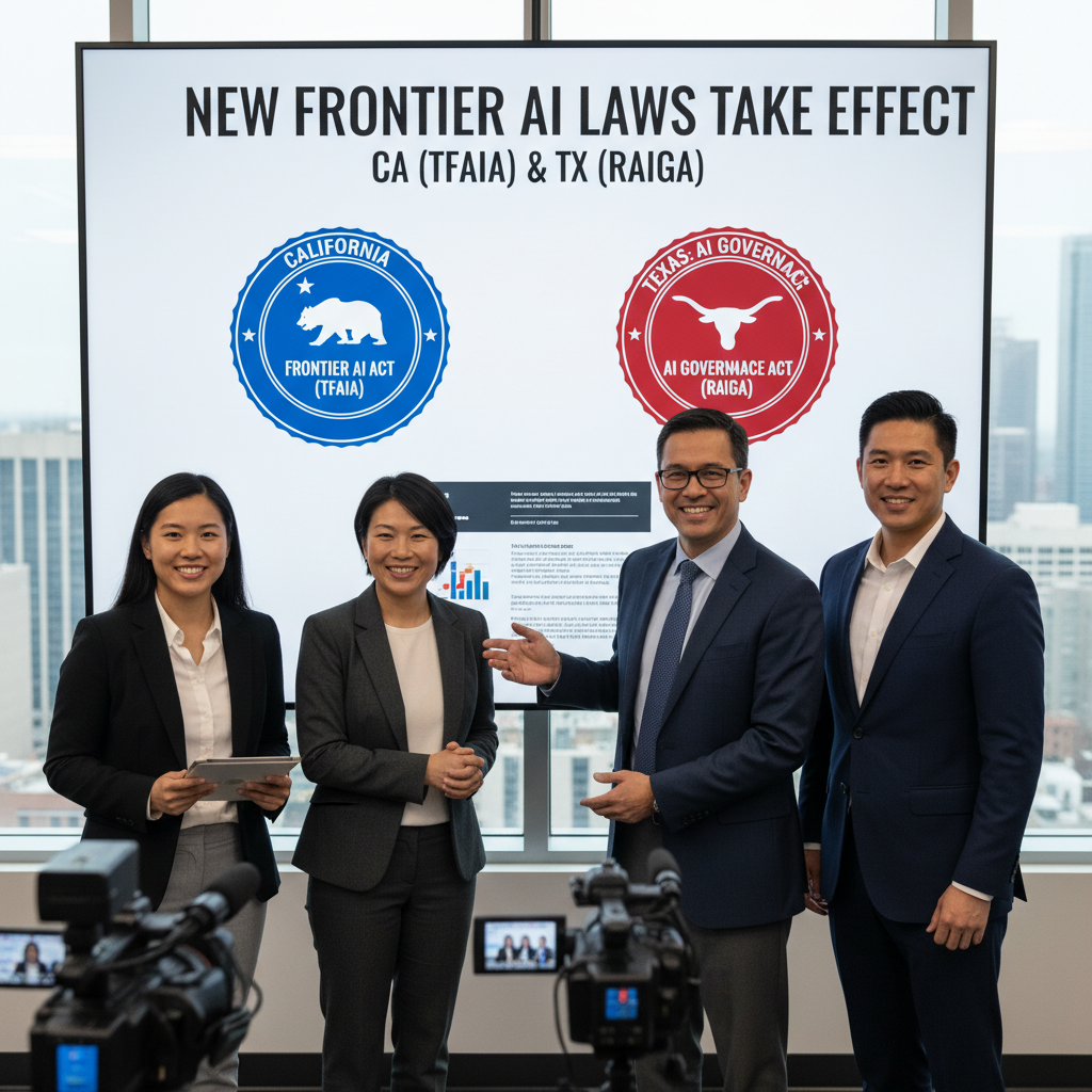 States Step Up: New AI Laws Take Effect in California and Texas