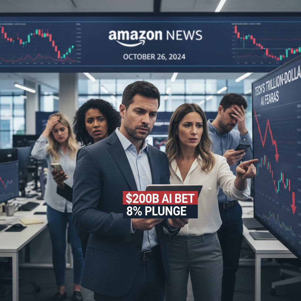 Amazon's $200 Billion AI Bet: A Market Shudder Amidst the Tech Boom Backlash