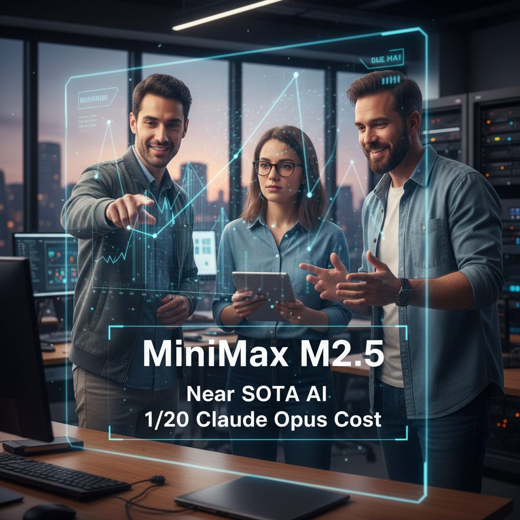 MiniMax Unveils M2.5 Models: Near State-of-the-Art AI at 1/20th the Cost of Claude Opus 4.6