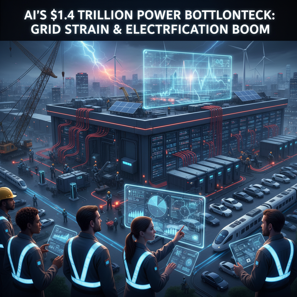$1.4 Trillion Challenge: Powering the AI Revolution Amidst a Grid Crisis
