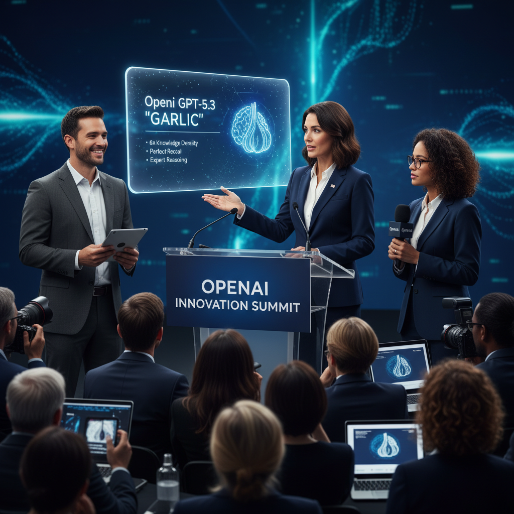 OpenAI Unveils GPT-5.3 "Garlic": A Leap Towards Cognitive Density and Perfect Recall