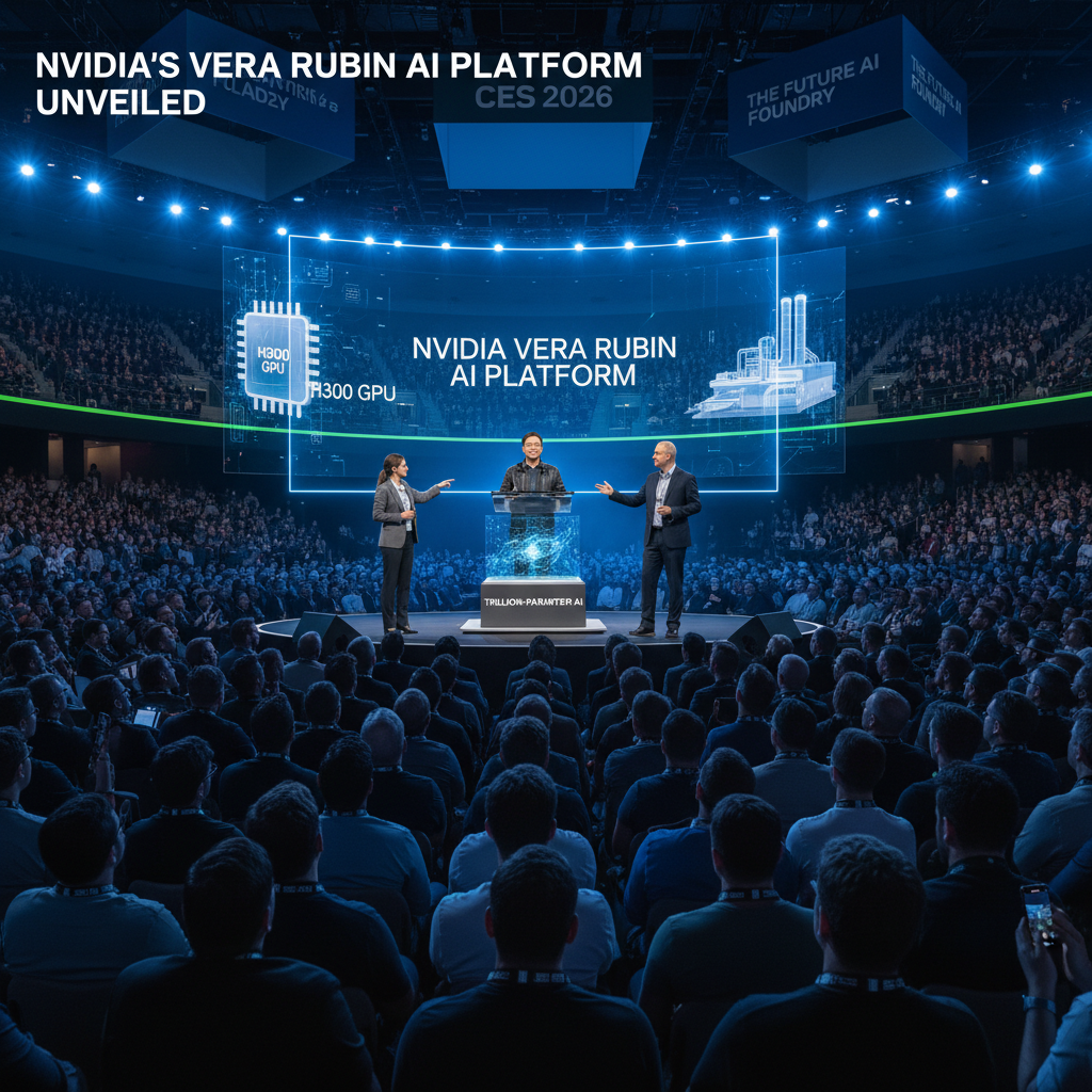 NVIDIA Unveils "Vera Rubin" AI Platform: A New Era for Trillion-Parameter Models at CES 2026