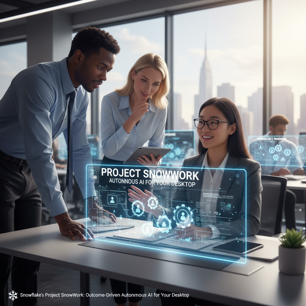 Snowflake's Project SnowWork: Unleashing Autonomous AI for the Enterprise Desktop