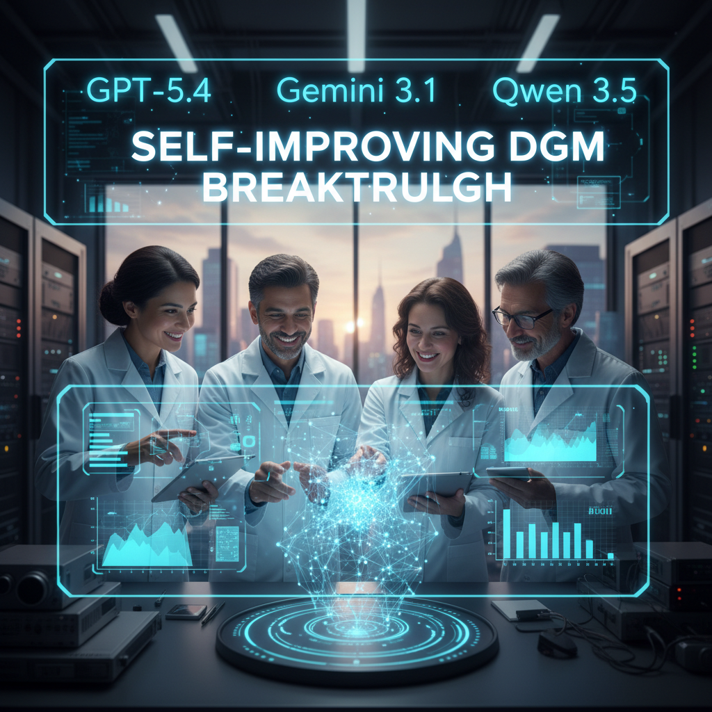 The Dawn of Self-Improving AI: GPT-5.4, Gemini 3.1, Qwen 3.5 Usher in a New Era of Agentic Intelligence